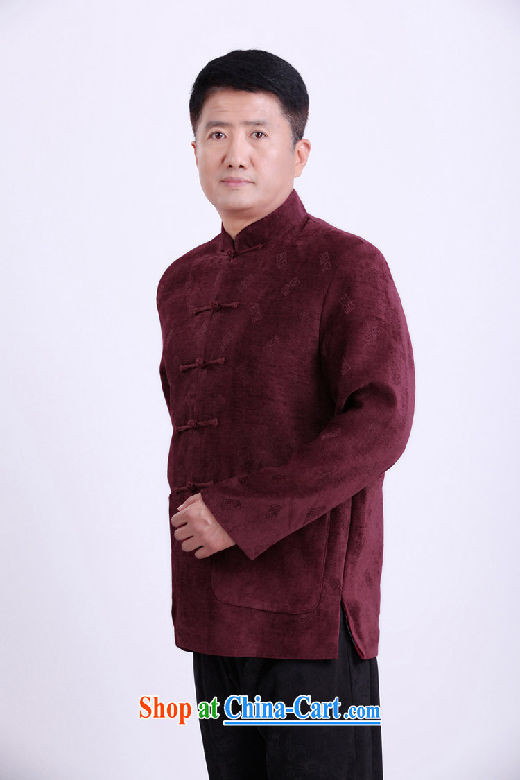 Federation, Mr Tang poetry with men and long-sleeved 2015 New China wind spring male Chinese elderly in his birthday life clothing Chinese father jackets black 190 pictures, price, brand platters! Elections are good character, the national distribution, so why buy now enjoy more preferential! Health