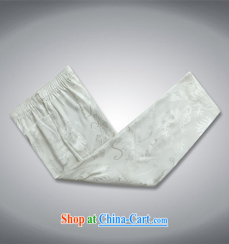 Top Luxury summer men's Chinese-buckle Tang load package short-sleeved shirt, and Chinese wind summer T-shirt men's short sleeve with large numbers of elderly grandparents summer white 180 pictures, price, brand platters! Elections are good character, the national distribution, so why buy now enjoy more preferential! Health