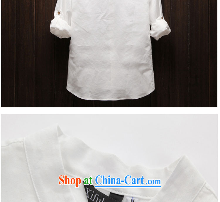 happy times Happytime spring 2015, linen long-sleeved T-shirt China wind linen shirt men and 5 XL beige 5 XL pictures, price, brand platters! Elections are good character, the national distribution, so why buy now enjoy more preferential! Health