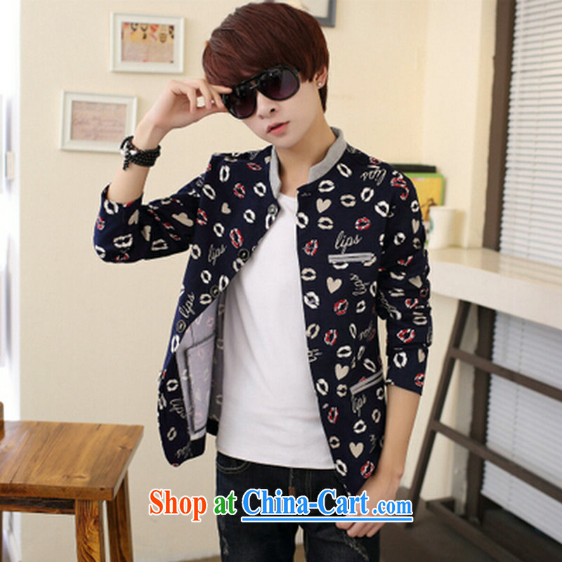 Spring 2015 New Men's Korean Beauty personalized casual fresh and stylish, for 607 smock XXL