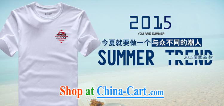 Close deals with male * summer new, non-mainstream men's cotton round-collar short-sleeve shirt T Korean beauty lounge stamp men and T-shirt black XXL pictures, price, brand platters! Elections are good character, the national distribution, so why buy now enjoy more preferential! Health