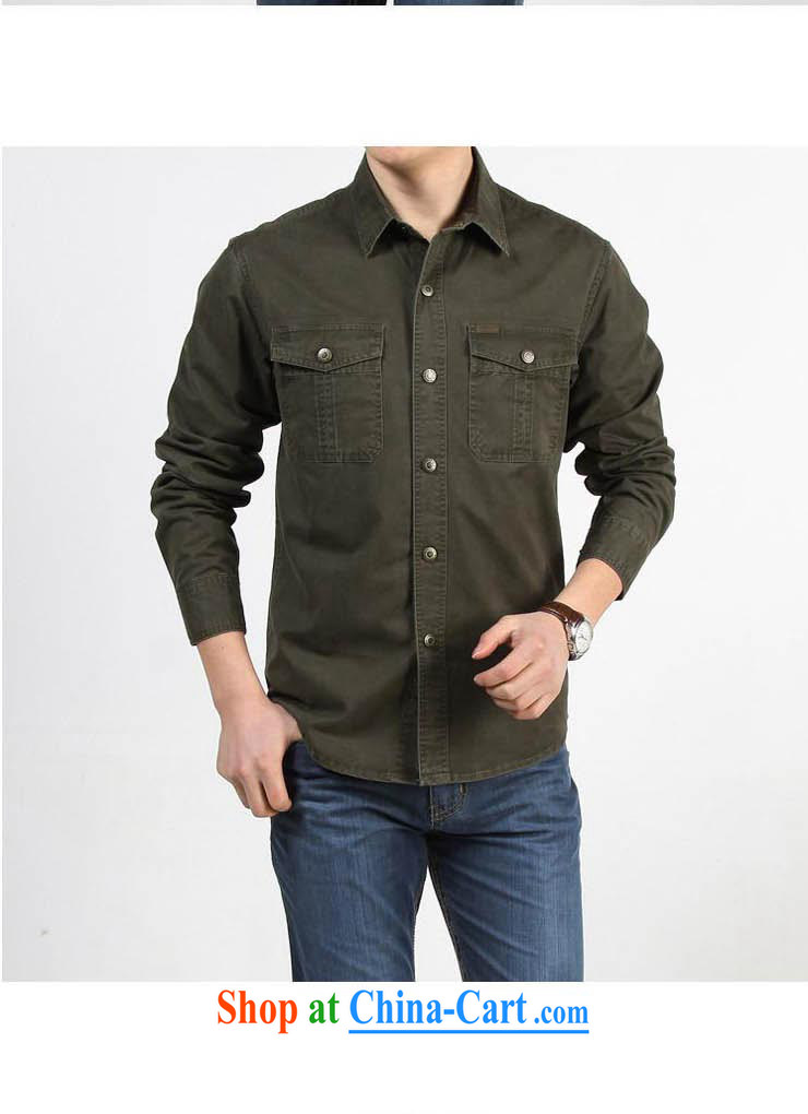Yuen Long, Roma cotton long-sleeved T-shirt men's lapel solid-colored T-shirt 8322 army green L pictures, price, brand platters! Elections are good character, the national distribution, so why buy now enjoy more preferential! Health