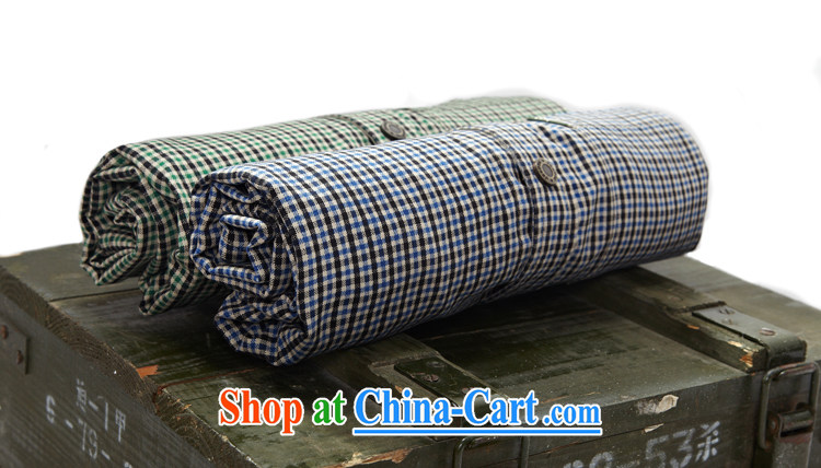 Yuen Long District, the Roma, a long-sleeved shirt take pure cotton washable men's shirts 8323 green L pictures, price, brand platters! Elections are good character, the national distribution, so why buy now enjoy more preferential! Health