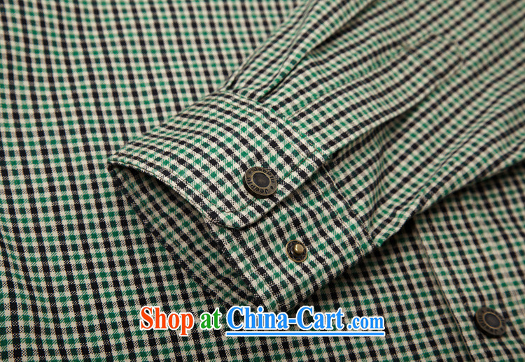 Yuen Long District, the Roma, a long-sleeved shirt take pure cotton washable men's shirts 8323 green L pictures, price, brand platters! Elections are good character, the national distribution, so why buy now enjoy more preferential! Health