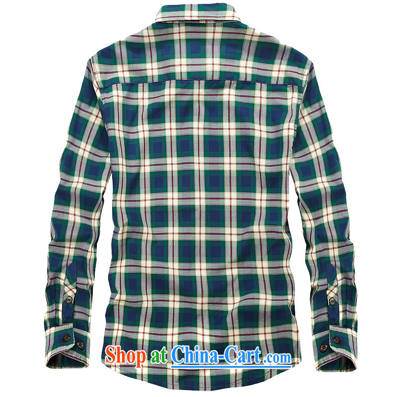 Yuen Long, Roma men's plaid snap shirt long-sleeved over leaders detained 8621 shirt red L, Roma shields, and shopping on the Internet