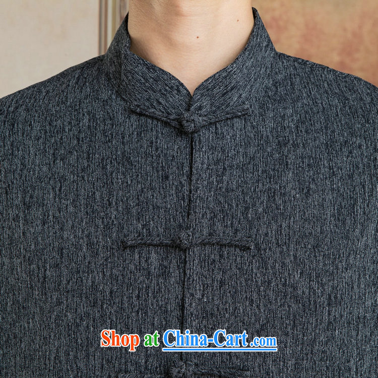 Shanghai, optimize purchase Chinese men long-sleeved jacket, collar cotton linen Tang replacing kit kung fu T-shirt Tai Chi Kit Kit - 1 Kit XXXL pictures, price, brand platters! Elections are good character, the national distribution, so why buy now enjoy more preferential! Health