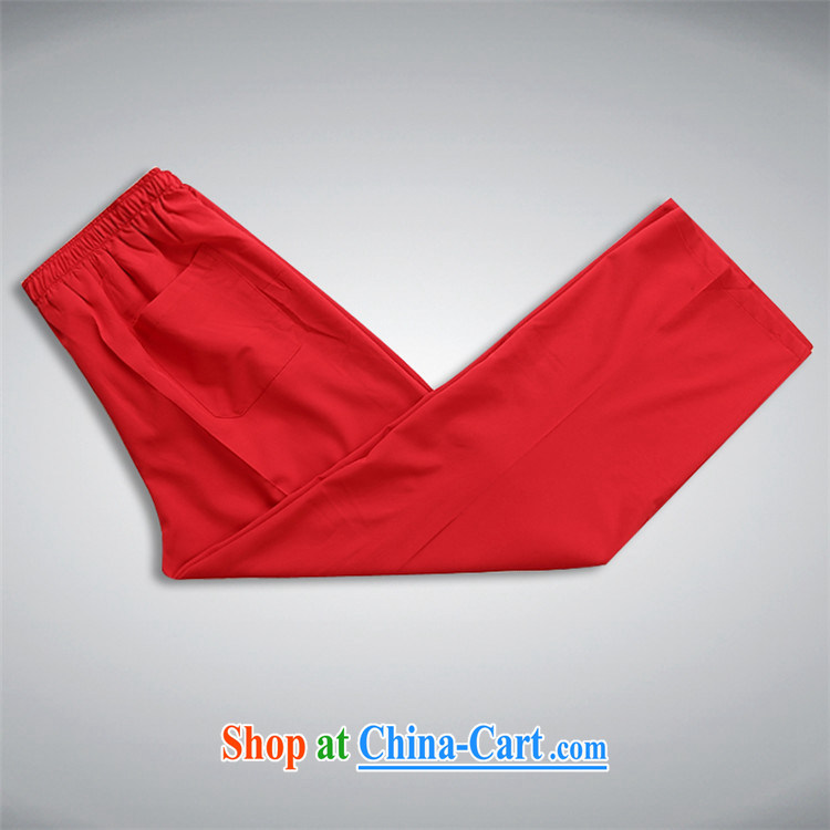 The chestnut mouse spring and summer, older men's long-sleeved Chinese Chinese Ethnic Wind men Tang package red package XXL pictures, price, brand platters! Elections are good character, the national distribution, so why buy now enjoy more preferential! Health