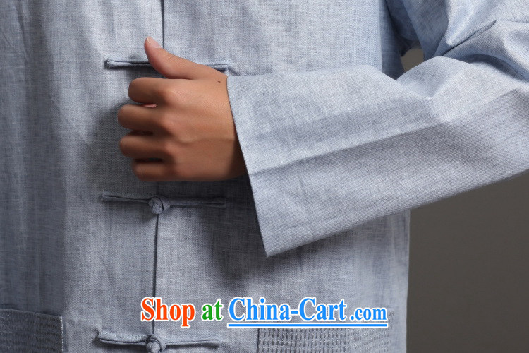 And Jing Ge 2015 Chinese men's long-sleeved jacket, collar Ethnic Wind Han-tang - 2 XXXL pictures, price, brand platters! Elections are good character, the national distribution, so why buy now enjoy more preferential! Health
