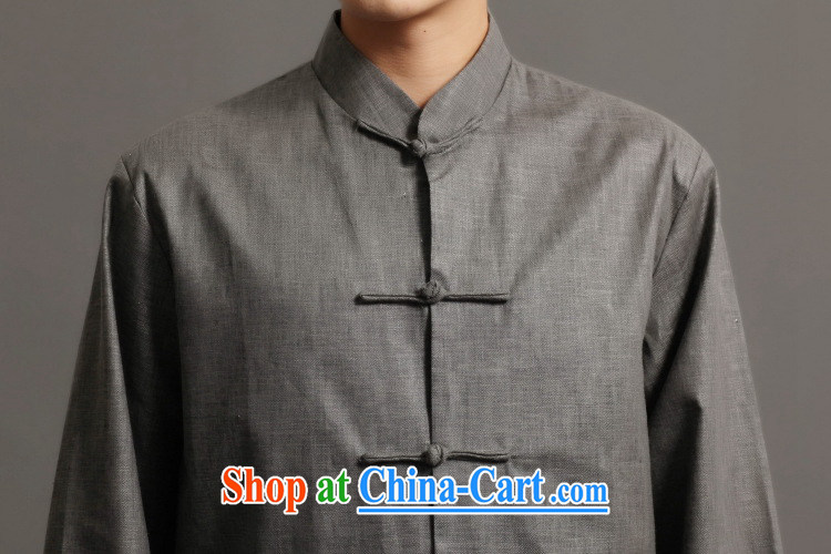 And Jing Ge 2015 Chinese men's long-sleeved jacket, collar Ethnic Wind Han-tang - 2 XXXL pictures, price, brand platters! Elections are good character, the national distribution, so why buy now enjoy more preferential! Health