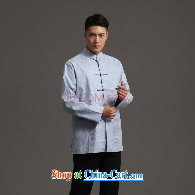 And Jing Ge 2015 Chinese men's long-sleeved jacket, for national-han-tang - 2 XXXL, Jing Ge, shopping on the Internet