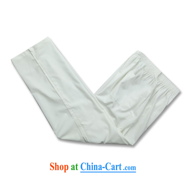The chestnut mouse, older home leisure China wind Kit men Chinese, short-sleeved Chinese T-shirt Dad fitted white suite XXL pictures, price, brand platters! Elections are good character, the national distribution, so why buy now enjoy more preferential! Health