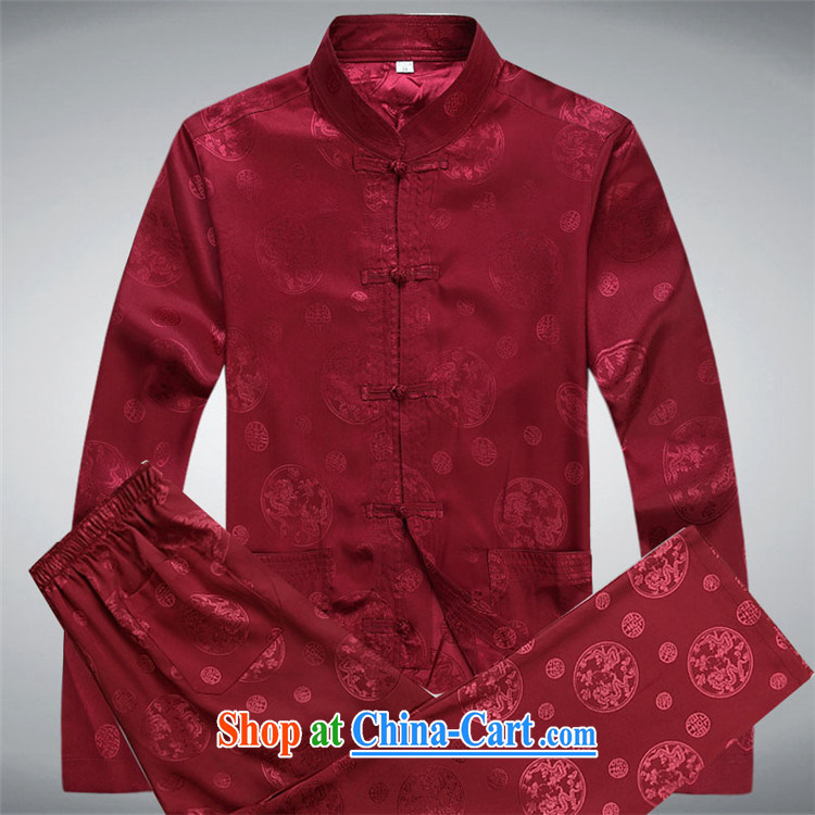 The Luo in older Chinese men's long-sleeved Kit summer kung fu Chinese men and Chinese shirt-tie Chinese long-sleeved gray package XXXL pictures, price, brand platters! Elections are good character, the national distribution, so why buy now enjoy more preferential! Health
