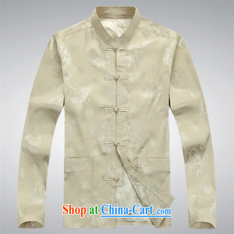 The Luo in older Chinese men's long-sleeved Kit summer kung fu Chinese men and Chinese shirt-tie Chinese long-sleeved gray package XXXL pictures, price, brand platters! Elections are good character, the national distribution, so why buy now enjoy more preferential! Health