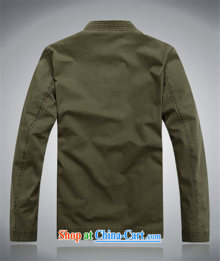 The Carolina boys Cotton Men's Tang replace solid T-shirt Chinese style long-sleeved T-shirt-tie retro Chinese male shirt dark green XXXL pictures, price, brand platters! Elections are good character, the national distribution, so why buy now enjoy more preferential! Health