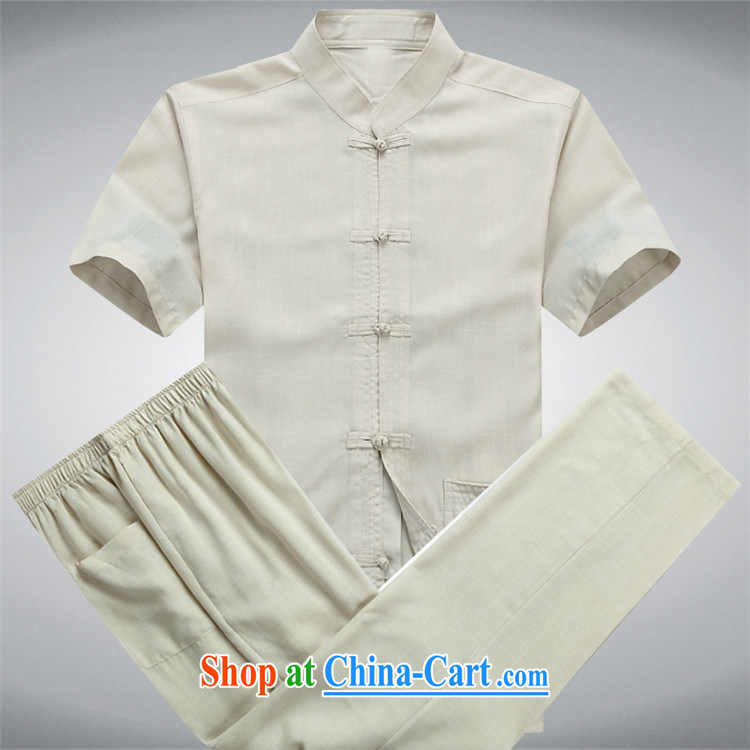 The summer, the Chinese wind men's Chinese short-sleeve kit, older persons summer Chinese Male Blue Kit XXXL pictures, price, brand platters! Elections are good character, the national distribution, so why buy now enjoy more preferential! Health