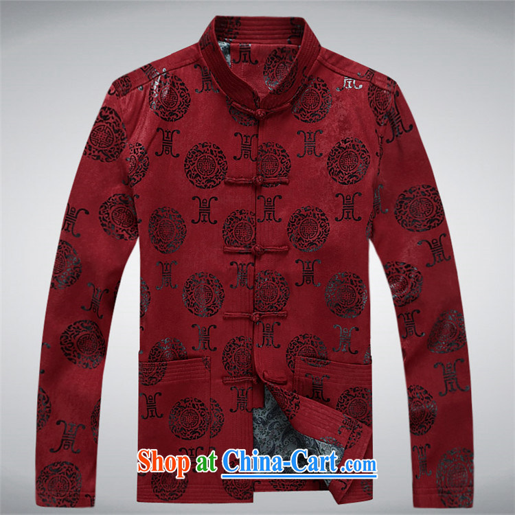 The elderly, clothes spring men older people Chinese jacket jacket Chinese Disk Port, older Chinese men's long-sleeved red XXXL pictures, price, brand platters! Elections are good character, the national distribution, so why buy now enjoy more preferential! Health