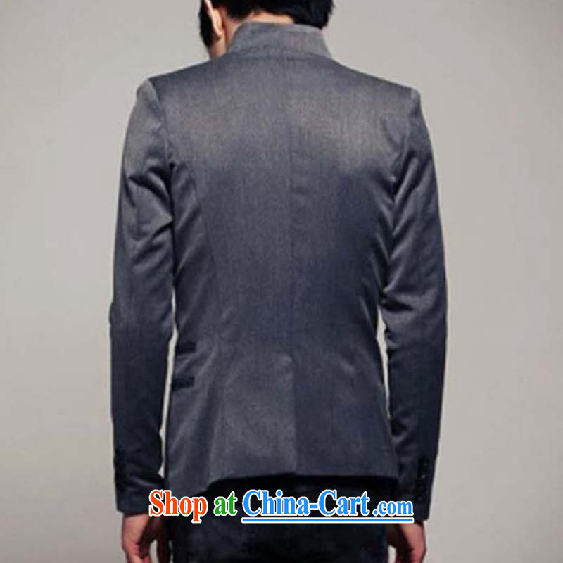 UYUK 2015 spring and summer men's smock, for Korean Beauty suit jacket hair? gray XXL, UYUK, shopping on the Internet