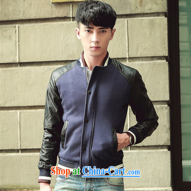 3 AR smock Chinese Xia Men's jacket men's jacket, men and Korean Beauty jacket men W 58 black L