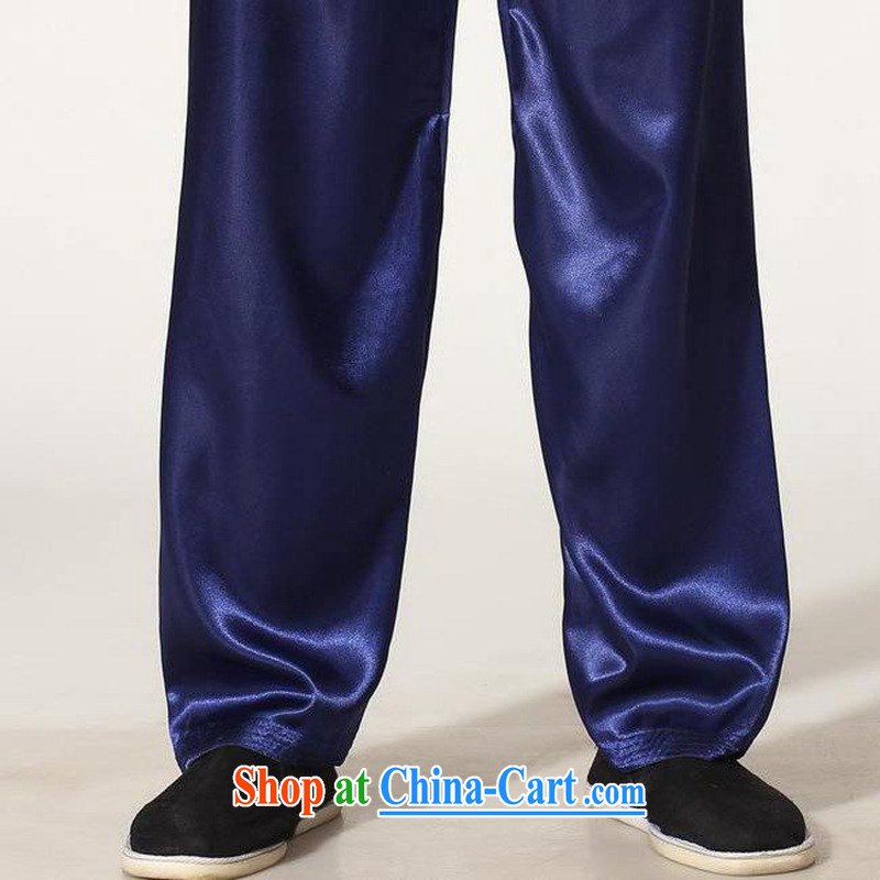 Gel in accordance with new, improved day-Chinese, for single-row for long-sleeved T-shirt Tang package with the Kung Fu uniform shirt LGD/M 3012 #blue 2 XL, fuser, and, on-line shopping