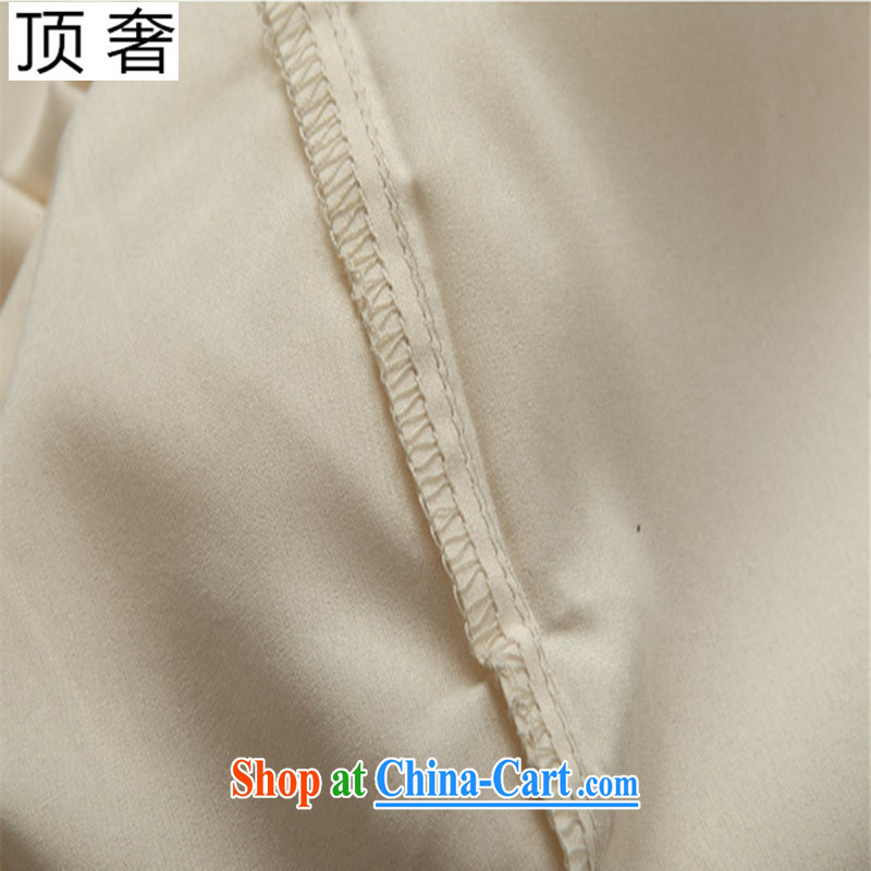 Top Luxury 2015 new middle-aged and older Chinese men and a short-sleeved shirt older persons older persons summer With Grandpa and Dad loaded T-shirt kit set white pants and clothing 190, the top luxury, shopping on the Internet