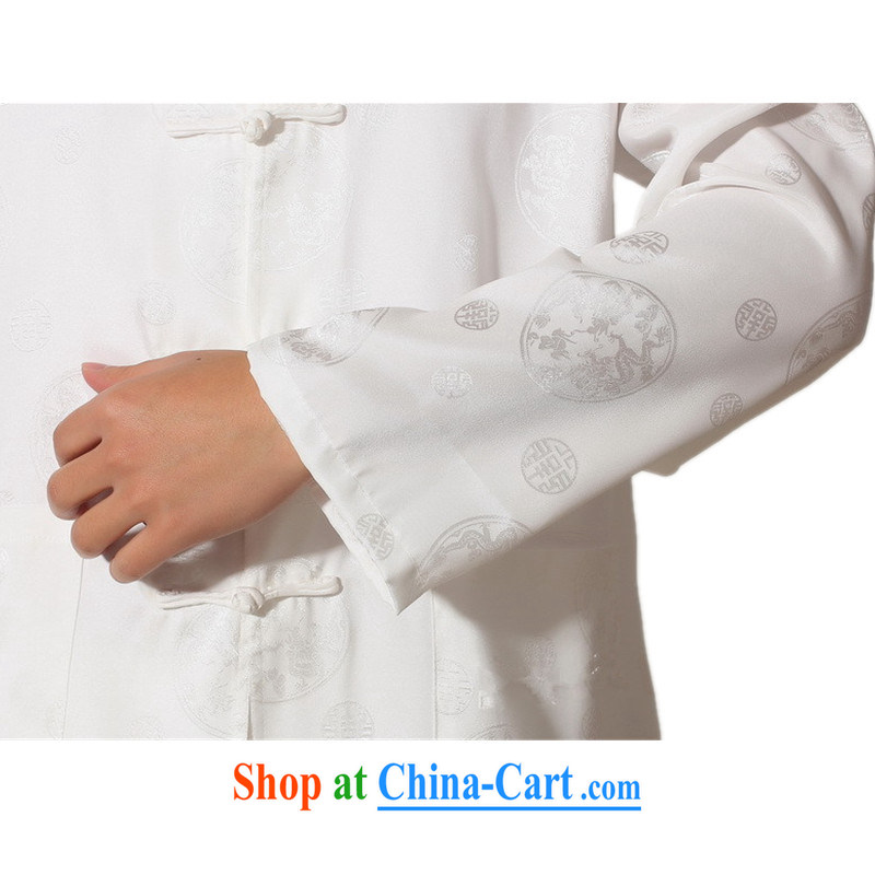 According to fuser and stylish new middle-aged and older men and the National wind Chinese Tang package with the Kung Fu uniform shirt LGD/M 0050 #3 XL, fuser, and shopping on the Internet