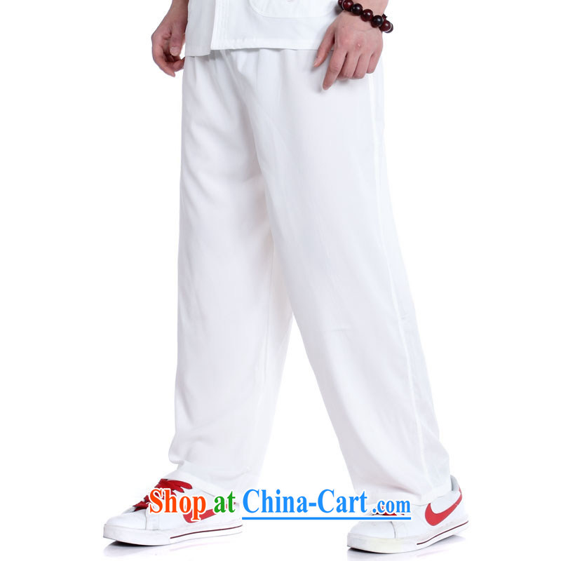 Kosovo's card, the new men's jeans has been the loose trousers king the Korean Beauty and the fertilizer cotton casual pants in XP Tang pants white XXL, Kosovo's card, and, online shopping