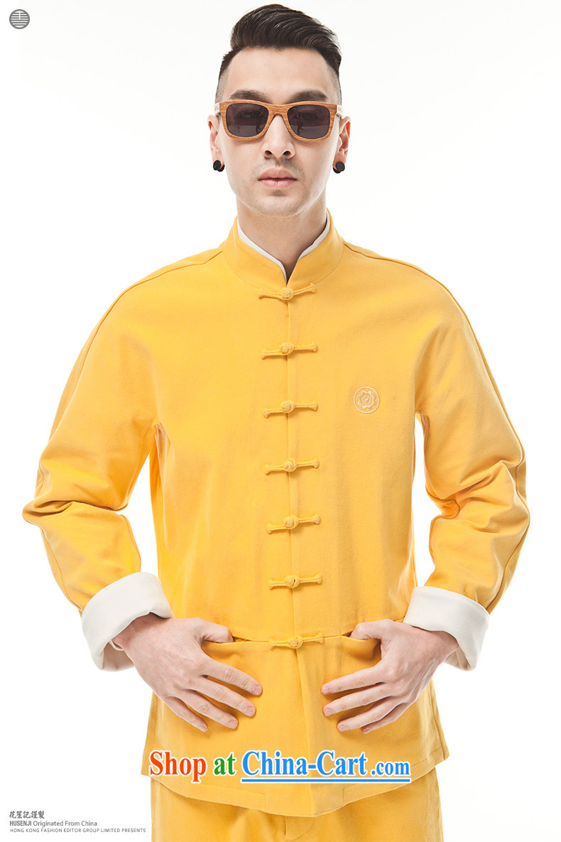 His Excellency took the wind (B) is not 9 color deer and cultivating stretch Long-Sleeve stylish Chinese retro T-shirt yellow furnace oven Huang Ju (XL) pictures, price, brand platters! Elections are good character, the national distribution, so why buy now enjoy more preferential! Health