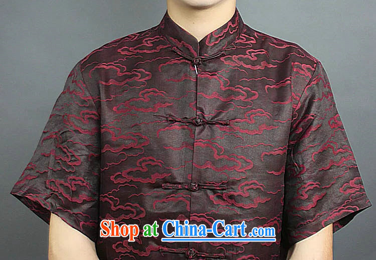 Federal Bob poetry short-sleeved Chinese men and 2015 summer New China wind sauna silk Chinese elderly in Hong Kong with his father by replacing high-end silk Chinese coffee 175 pictures, price, brand platters! Elections are good character, the national distribution, so why buy now enjoy more preferential! Health