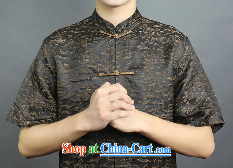 Federal Bob poetry short-sleeved Chinese men and 2015 New China wind sauna silk Chinese elderly in Hong Kong with his father by replacing high-end silk Chinese coffee 175 pictures, price, brand platters! Elections are good character, the national distribution, so why buy now enjoy more preferential! Health