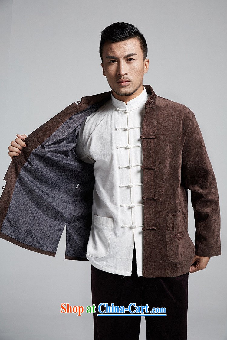 such as arts and literature of young and middle-aged Chinese men and fall and winter with lined jacket 3225 dark blue 55 XL pictures, price, brand platters! Elections are good character, the national distribution, so why buy now enjoy more preferential! Health