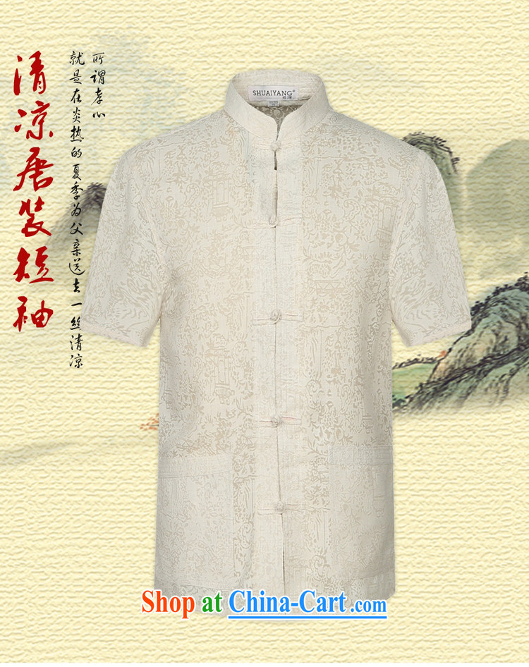 cool ocean new male Chinese T-shirt with short sleeves the River During the Qingming Festival Chinese men's shirts summer China wind clothing men and white 41/175 pictures, price, brand platters! Elections are good character, the national distribution, so why buy now enjoy more preferential! Health