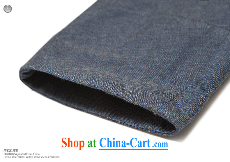 Take Your Excellency's wind cotton great Chinese men Chinese Ethnic Wind leisure-wear clothing and retro jacket blue-gray jumbo (XL) pictures, price, brand platters! Elections are good character, the national distribution, so why buy now enjoy more preferential! Health