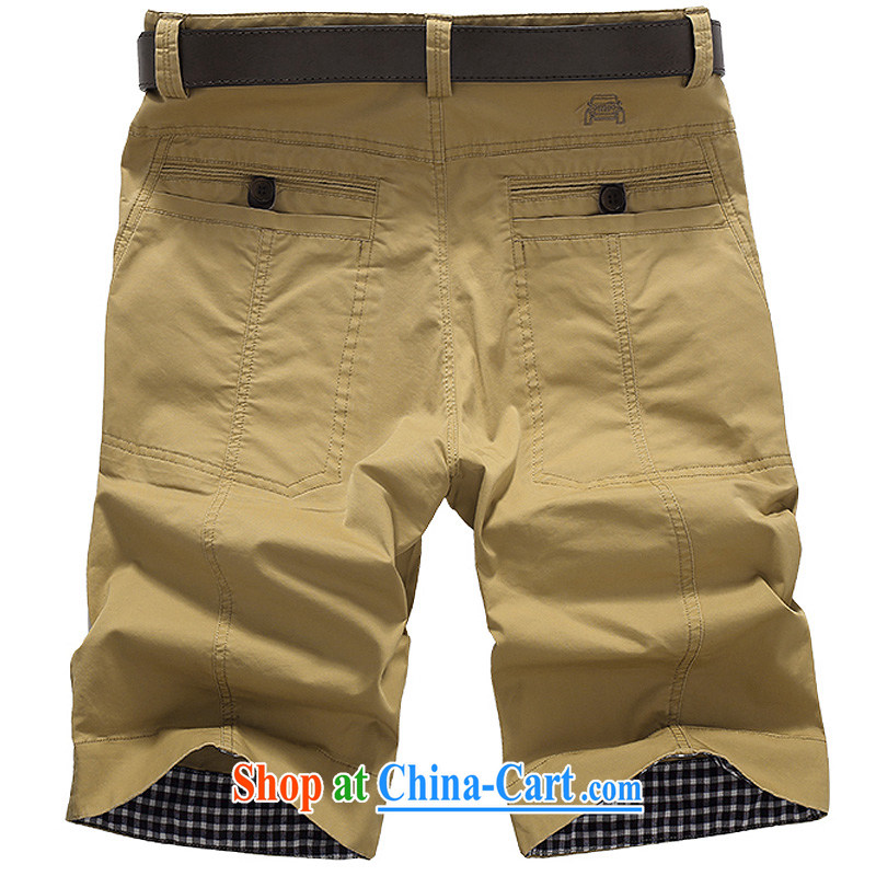 Jeep VEHICLES WITH SHORT men and short casual stylish and simple multi-pocket trousers men 5 pants washable solid color shorts 7899 orange 44, jeep vehicles (JIPUZHANCHE), and shopping on the Internet