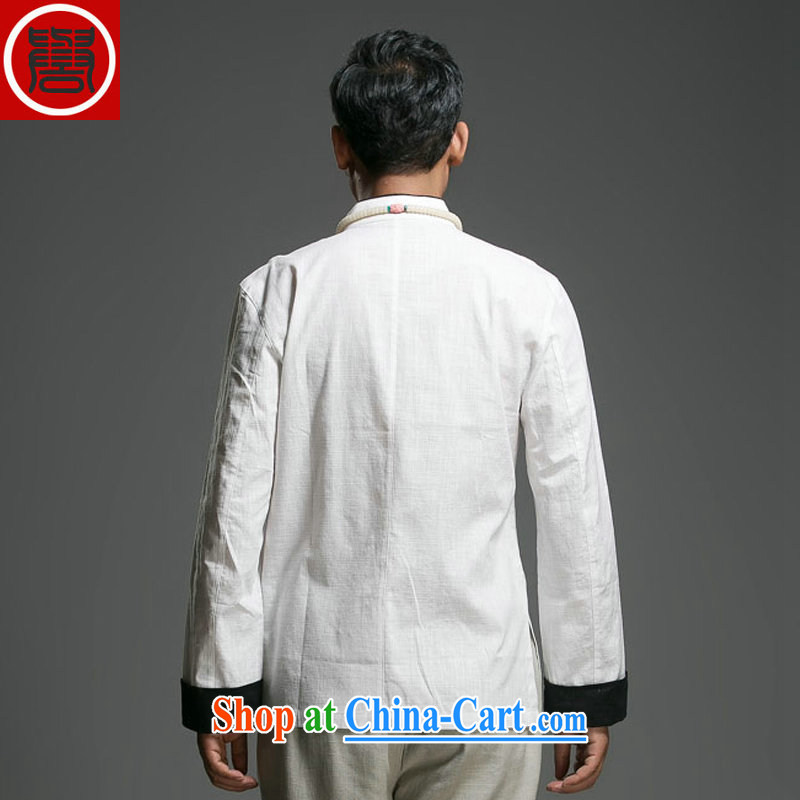 Internationally renowned Han-Chinese men's summer Chinese Chinese Wind and smock Tang with summer White (170) and internationally renowned (CHIYU), shopping on the Internet