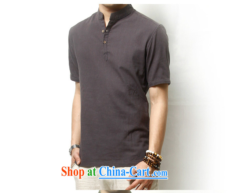 HUANER summer 2015 China wind and smock-han-linen short-sleeve Chinese shirt male MELD - ice cream - Orange XXL pictures, price, brand platters! Elections are good character, the national distribution, so why buy now enjoy more preferential! Health