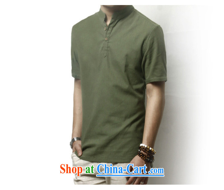 HUANER summer 2015 China wind and smock-han-linen short-sleeve Chinese shirt male MELD - ice cream - Orange XXL pictures, price, brand platters! Elections are good character, the national distribution, so why buy now enjoy more preferential! Health