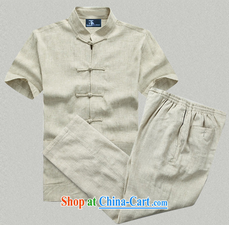 Jack And Jacob - Wolf JIEYA - WOLF new Chinese men's short-sleeve spring and summer and autumn sport and leisure linen Tai Chi trousers 4 pocket men's trousers light gray 4 190 pocket/XXXL pictures, price, brand platters! Elections are good character, the national distribution, so why buy now enjoy more preferential! Health