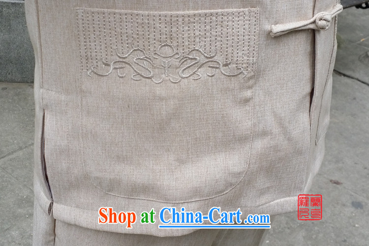 New China wind spring and fall men's traditional culture Chinese linen long-sleeved Chinese meditation service Nepal Service Package Cornhusk yellow package XXXL/recommended weight around 190 pictures, price, brand platters! Elections are good character, the national distribution, so why buy now enjoy more preferential! Health