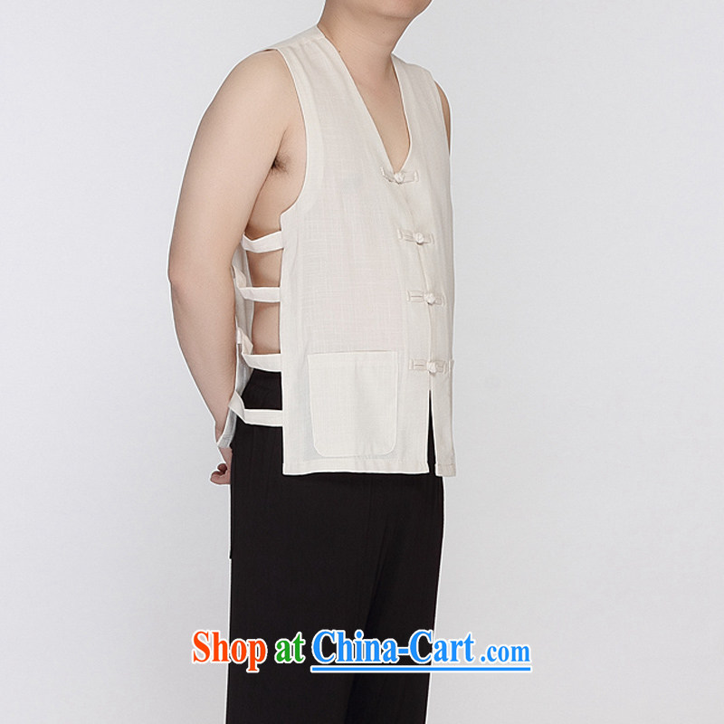The poppy the mouse in the summer and a Chinese vest tang on the shoulder eschewed the folder cool T-shirt beige XXXL, the chestnut mouse (JINLISHU), online shopping