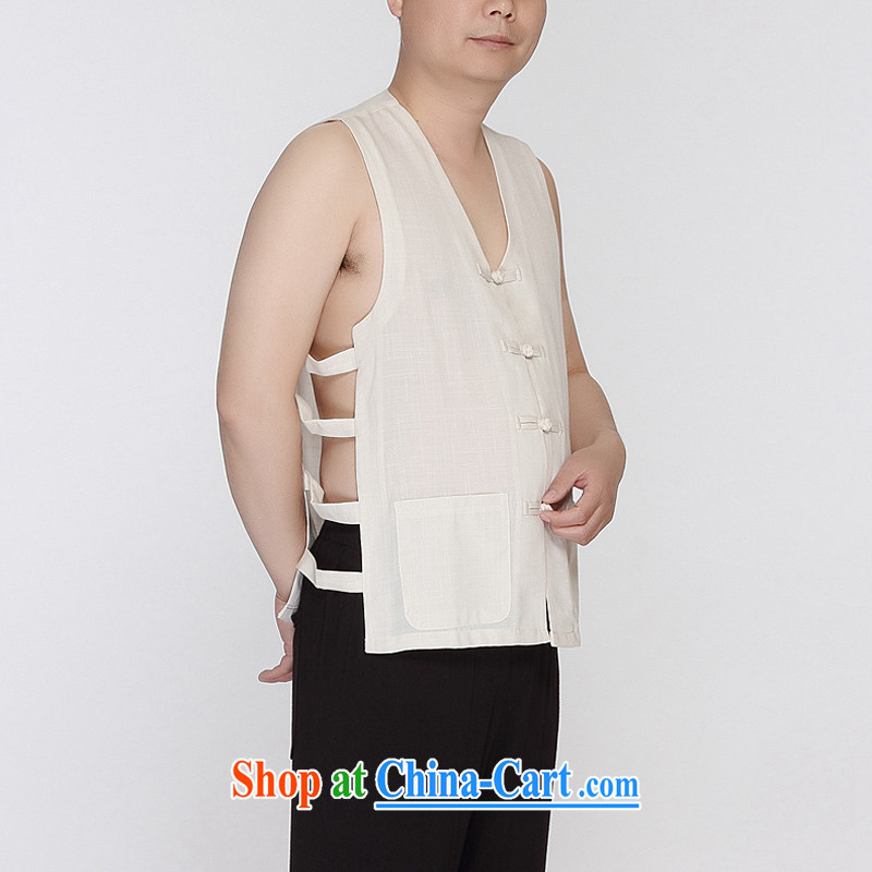 The poppy the mouse in the summer and a Chinese vest tang on the shoulder eschewed the folder cool T-shirt beige XXXL, the chestnut mouse (JINLISHU), online shopping