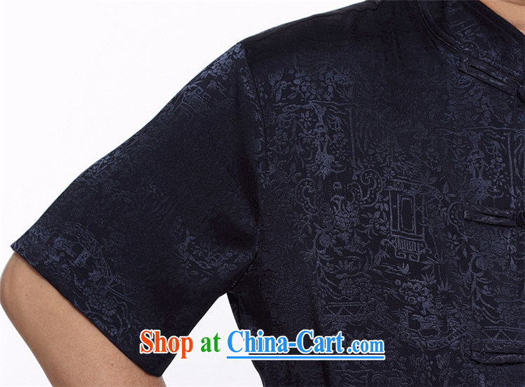 The chestnut mouse male summer the River During the Qingming Festival short-sleeved Chinese, for Chinese Package white XXXL pictures, price, brand platters! Elections are good character, the national distribution, so why buy now enjoy more preferential! Health