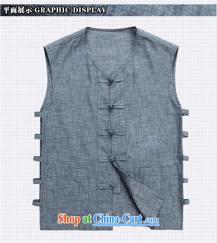 Of the more than 2015 new national costume, a male summer Tang new, male Ma folder wide shoulders no collar sleeveless hand-held air-conditioning T-shirt cowboy Tang with a 175 pictures, price, brand platters! Elections are good character, the national distribution, so why buy now enjoy more preferential! Health