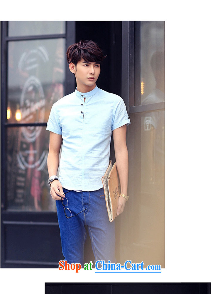 Happy Ka, new, summer, mighty, men linen short-sleeve shirt C 001 card the color 4 XL pictures, price, brand platters! Elections are good character, the national distribution, so why buy now enjoy more preferential! Health