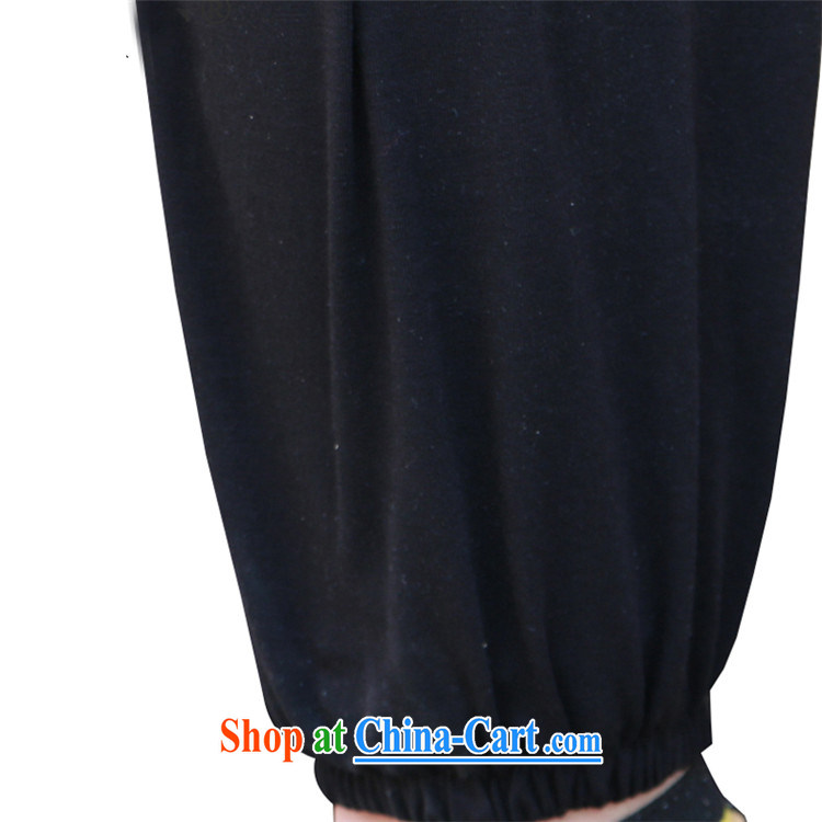 This figure skating Pavilion new summer, older men's relaxed and comfortable father larger lanterns pants jogging trousers elasticated waist high cotton the breathable ethnic wind black are code pictures, price, brand platters! Elections are good character, the national distribution, so why buy now enjoy more preferential! Health