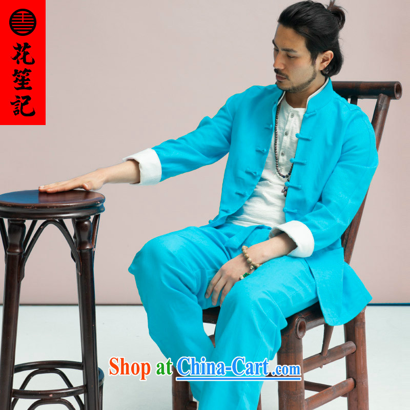 Take Your Excellency's wind 9 colors in Germany and Tang decorated long-sleeved, for the charge-back Chinese jacket (T-shirt) Water 180/92 A, Sheng (HUSENJI), online shopping
