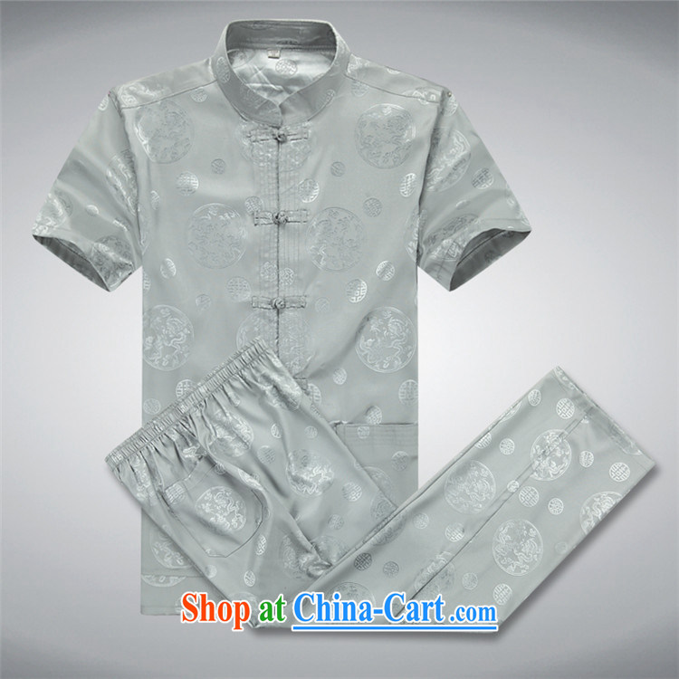 The summer, new national dress middle-aged Chinese short sleeves with short-sleeved shirt Tibetan Blue Kit XXXL pictures, price, brand platters! Elections are good character, the national distribution, so why buy now enjoy more preferential! Health