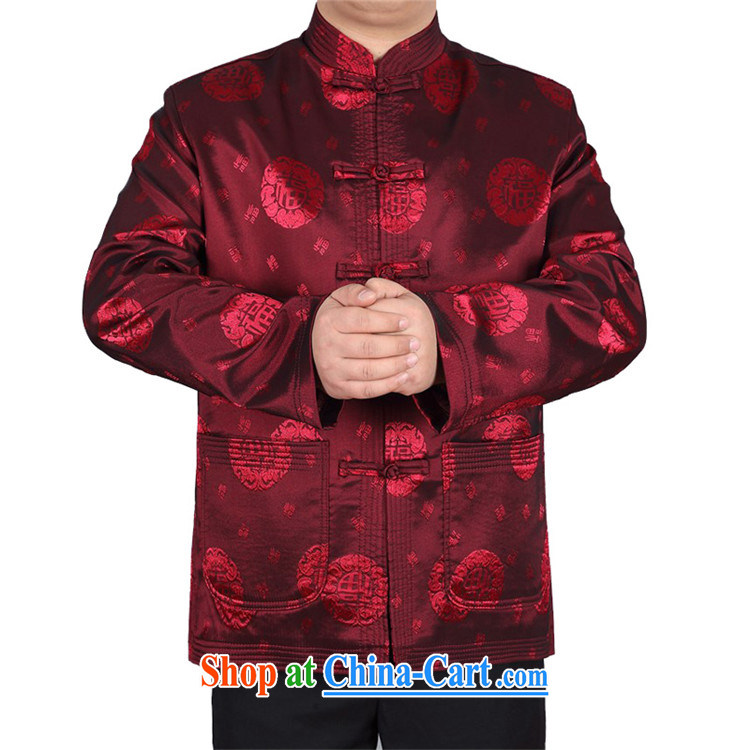 The 2015, Spring Loaded Tang leisure middle-aged T-shirt Chinese Wind and national costumes red XXXL pictures, price, brand platters! Elections are good character, the national distribution, so why buy now enjoy more preferential! Health