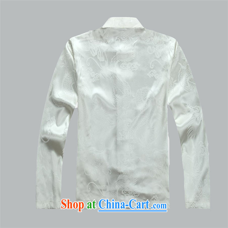 The Spring and Autumn Period, the middle-aged and older Chinese men's T-shirt long-sleeved Kit Chinese cynosure serving Middle-aged casual male Blue Kit XXXL pictures, price, brand platters! Elections are good character, the national distribution, so why buy now enjoy more preferential! Health