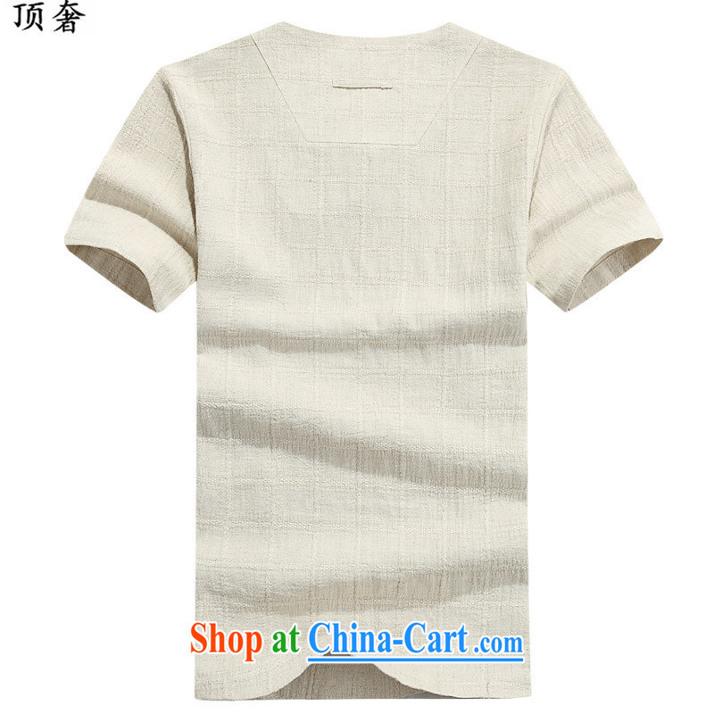 Top luxury Chinese men and stylish wearing flowery shirts middle-aged and young men's cotton mA short-sleeved Chinese Han-men's T-shirt China wind stamp improved clothing men's short summer 6012 with 190 pictures, price, brand platters! Elections are good character, the national distribution, so why buy now enjoy more preferential! Health
