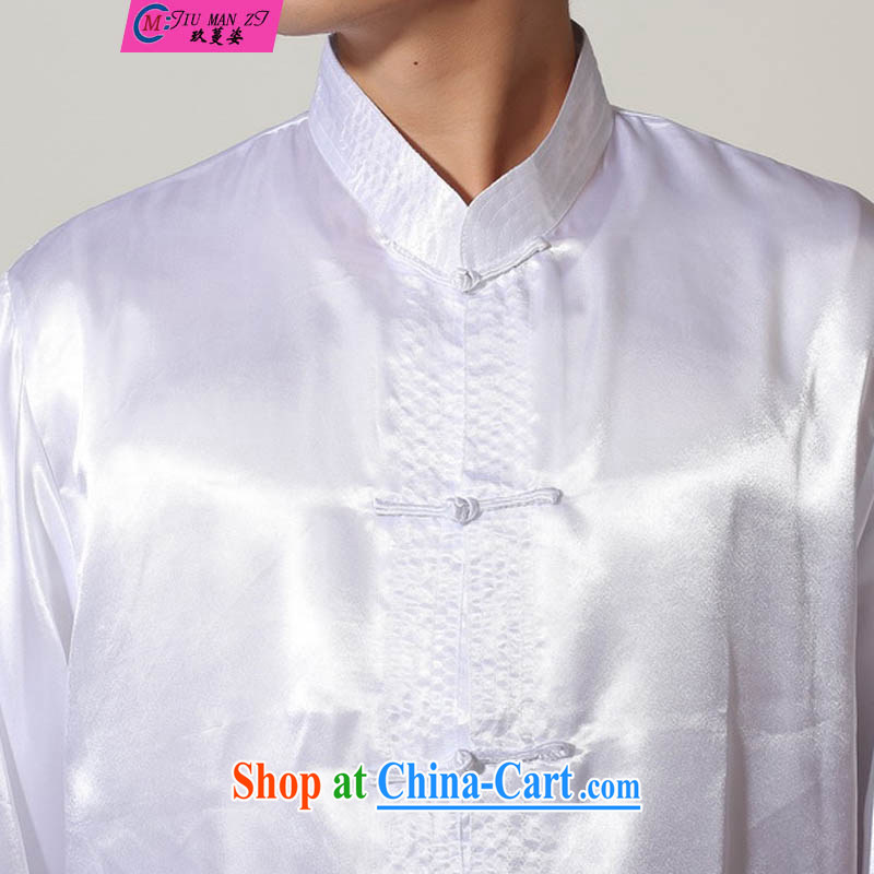 Ko Yo vines into colorful 2015 Tai Chi clothing ancient, for long-sleeved T-shirt kung fu set damask New Men's Tang is a solid color kit Chinese classical male M 3010 3013 M XXL, capital city sprawl, shopping on the Internet
